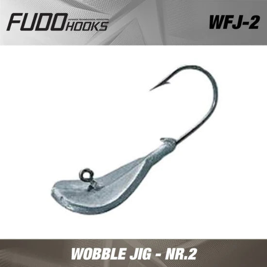 Jig Fudo Wooble Bn Black Nickel Nr.2  3.5g  7buc/plic
