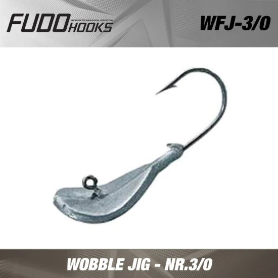 Jig Fudo Wooble Bn Black Nickel Nr.3/0 3.5g 6buc/plic