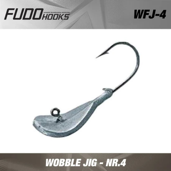 Jig Fudo Wooble Bn Black Nickel Nr.4 7g 8buc/plic