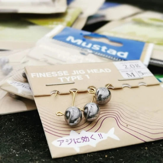 Jig Head Mustad Finesse Nr.6, 0.8g, 5buc/pac