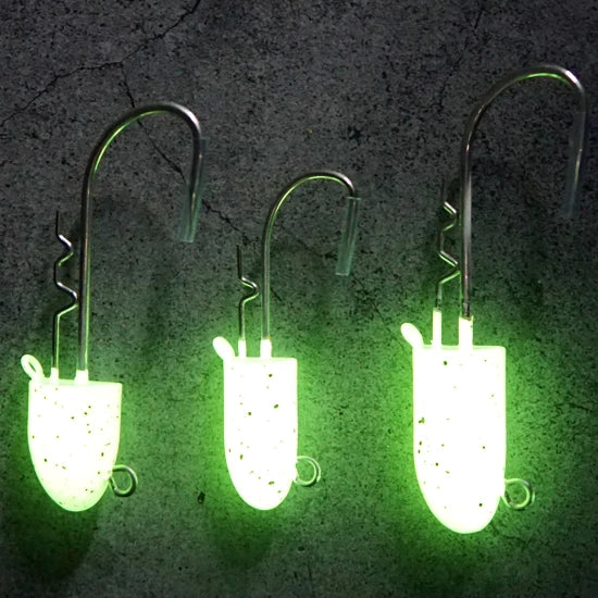 Jig Head Savage Gear Bullet Glow, Nr.5/0, 58g, 1buc/pac