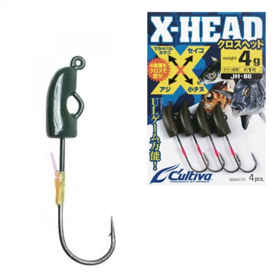 Jig Lestat Cultiva Jh-86 No.5 1gr X-head 4buc/plic