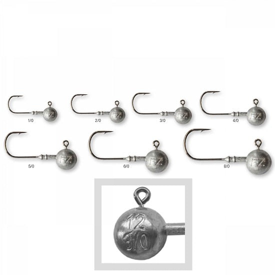 Jig Lestat DAM Effzett Ball Jighead No.4/0 10g 5buc