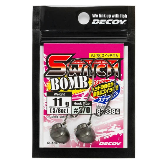 Jig Lestat Decoy Offset Vj-78 Switch Bomb, 7gr, Nr.2/0, 2buc/plic