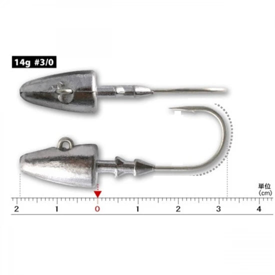 Jig Lestat Owner Jh-61 No.3/0 12gr Shizuka Head 3buc/plic