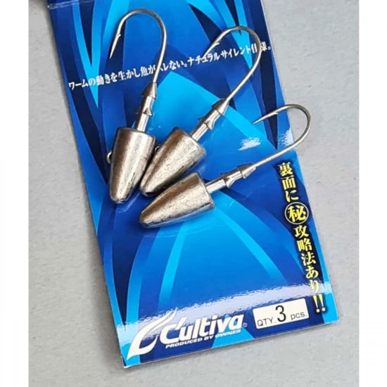 Jig Lestat Owner Jh-61 No.4/0 Shizuka Head 16g 3buc