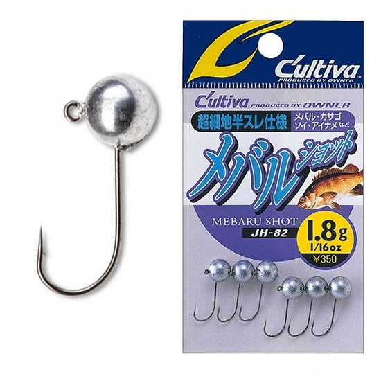 Jig Lestat Owner Jh-82 No.10 1.8gr Mebaru Shot
