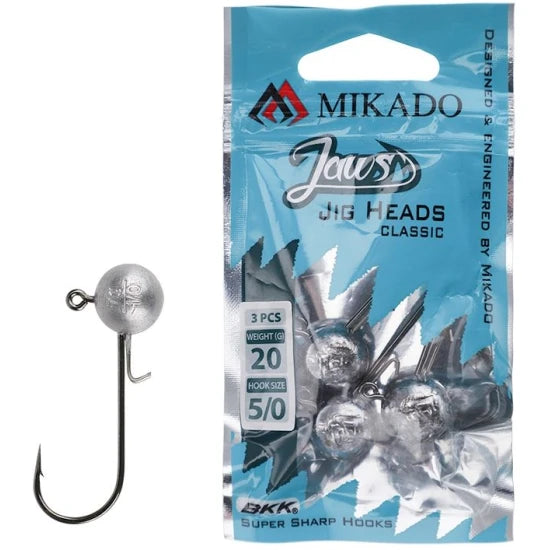 Jig Mikado Jaws Classic Bn, Nr.1, 10g, 3buc/plic