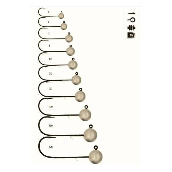Jig Mustad F2 Nr.2, 7g, 6buc/pac