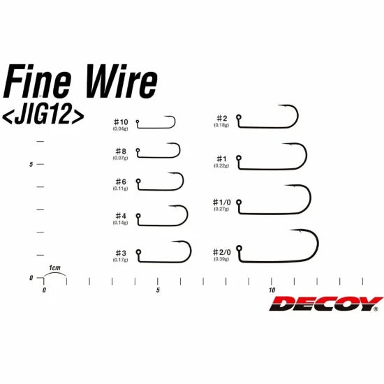 Jig Nelestat Decoy Pro Pack Jig12 Fine Wire, Nr.3, 50buc/set