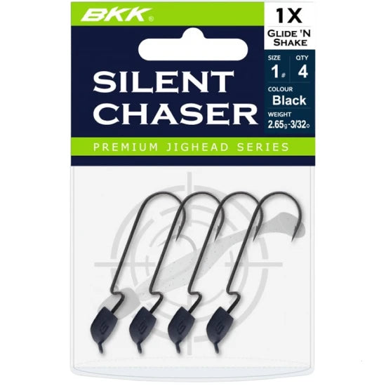 Jig Offset Bkk Silent Chaser Glide 'n Shake Nr.4/0, 1/4oz (7g)