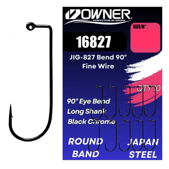 Jig Owner Amaz Nelestat 16827 Jig-827 Bend 90° Fine Wire Nr.3/0, 10buc/pac
