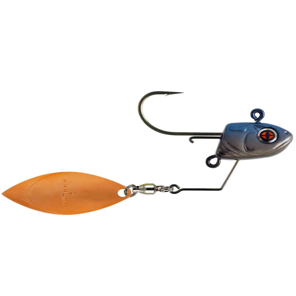 Jig Sakura cu Paleta Spinhead Gunsmoke, 7gr, Nr.1