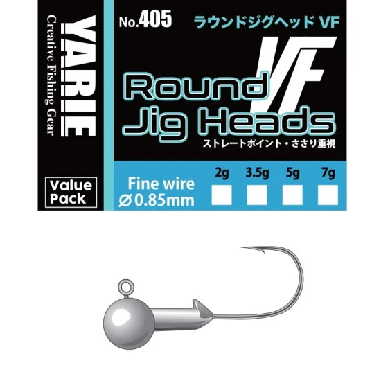 Jig Yarie 405 Round Vf Fine Wire Nr.1/0 3.5g 10buc/plic