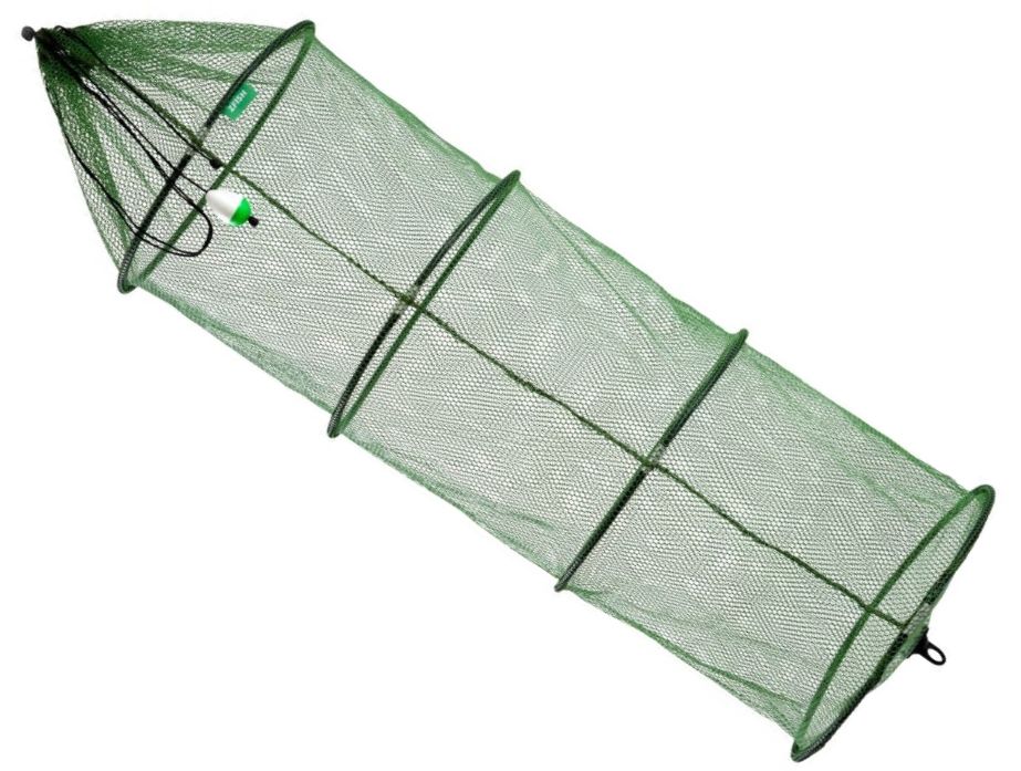 Juvelnic Zfish Keepnet R-Mash, Large, Green, 120x40cm