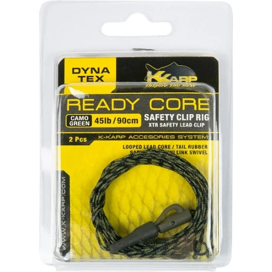K-karp Dt Ready-core Xtr Clip 90cm-camu-verde/45lbs