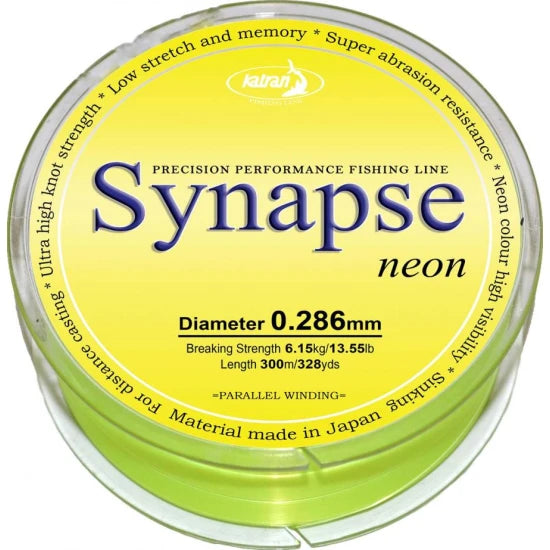 Katran Fishing Line Synapse Neon 0,255mm/11,55 Lb/5,24 Kg/300 M