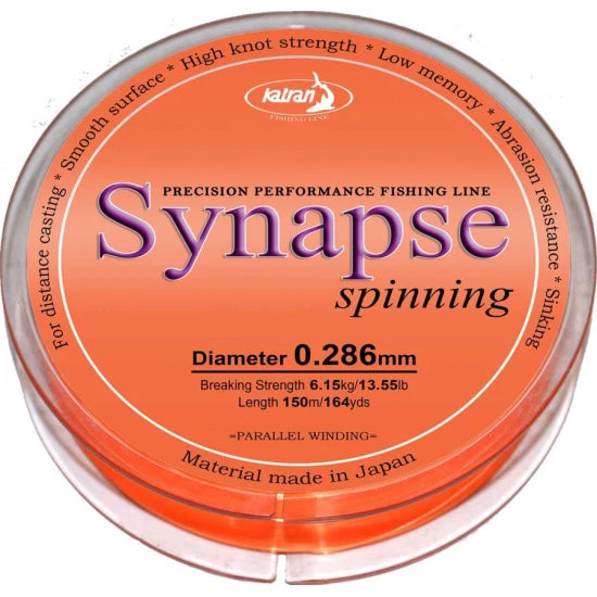 Katran Fishing Line Synapse Spinning 0,234mm/9,25 Lb/4,20 Kg/150 M