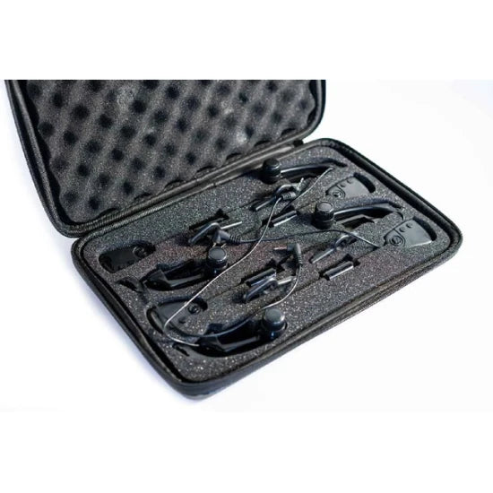 Kit 4 Swingere Extra Carp Illuminated Black 7 Led Multicolor