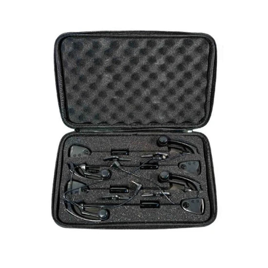 Kit 4 Swingere Extra Carp Illuminated Black 7 Led Multicolor