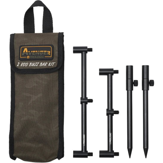 Kit Buzz Bars Prologic Avenger 2 Posturi + Husa