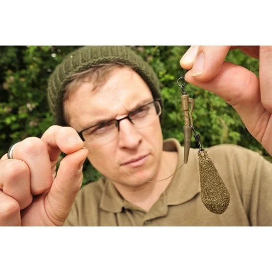 Kit Clips + Vartej Pentru Plumb Pierdut Korda Hybrid Lead Clip, 10buc/plic