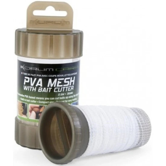 Kit Korum Plasa Solubila Si Dispozitiv Taiere Pva Mesh With Bait Cutter