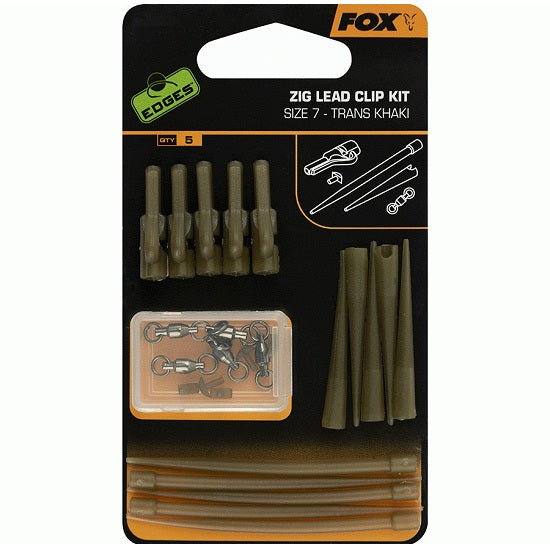 KIT MONTURA FOX EDGES ZIG LEAD CLIP KIT 5X5BUC/BLISTER