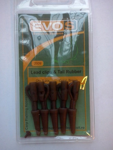 KIT PLUMB PIERDUT EVOS CULOARE BROWN 5 BUC