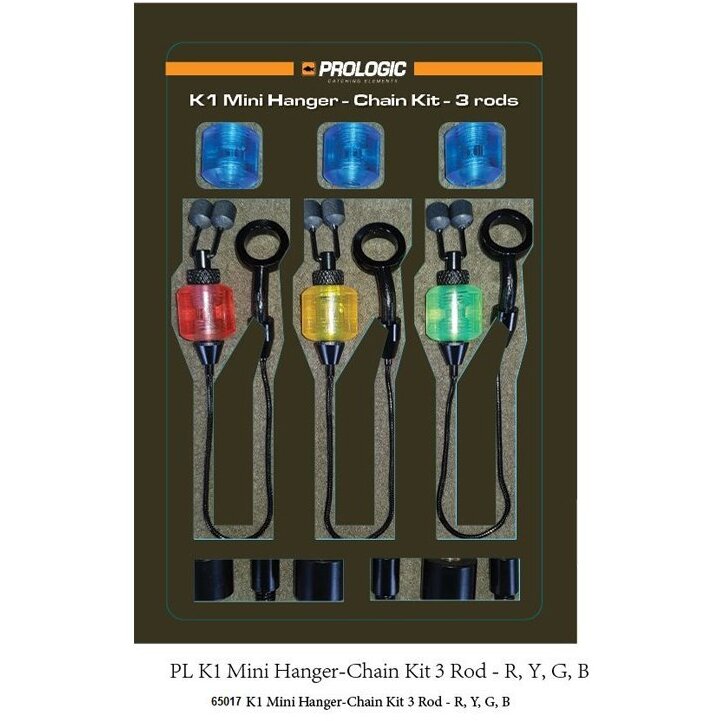 KIT PROLOGIC K1 MINI HANGER 4 CULORI 3BUC/SET