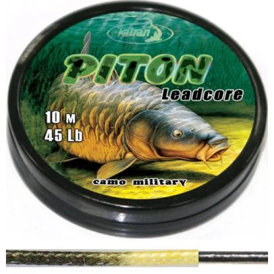 Katran Leadcore Piton 35lb/10m Camo Millitary