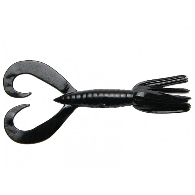 Keitech Little Spider Black 001 8,9cm