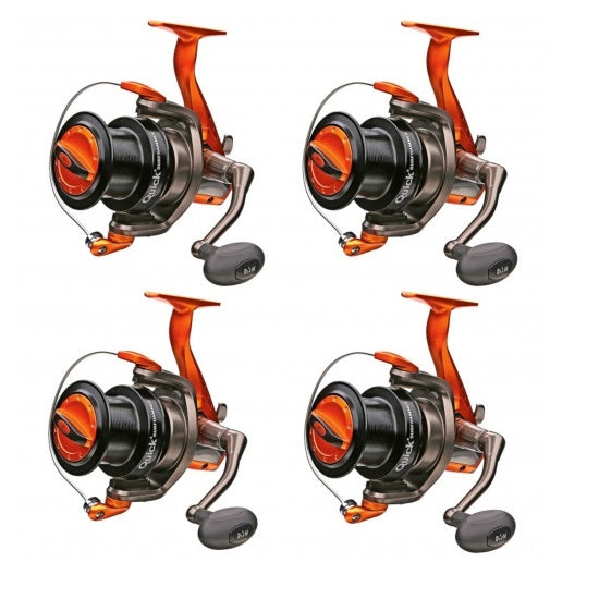 Kit 4 Mulinete DAM Quick Surfhammer 360FD