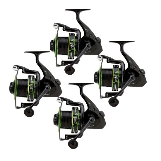 Kit 4 Mulinete PROWESS Carp Tribu 7006 FD