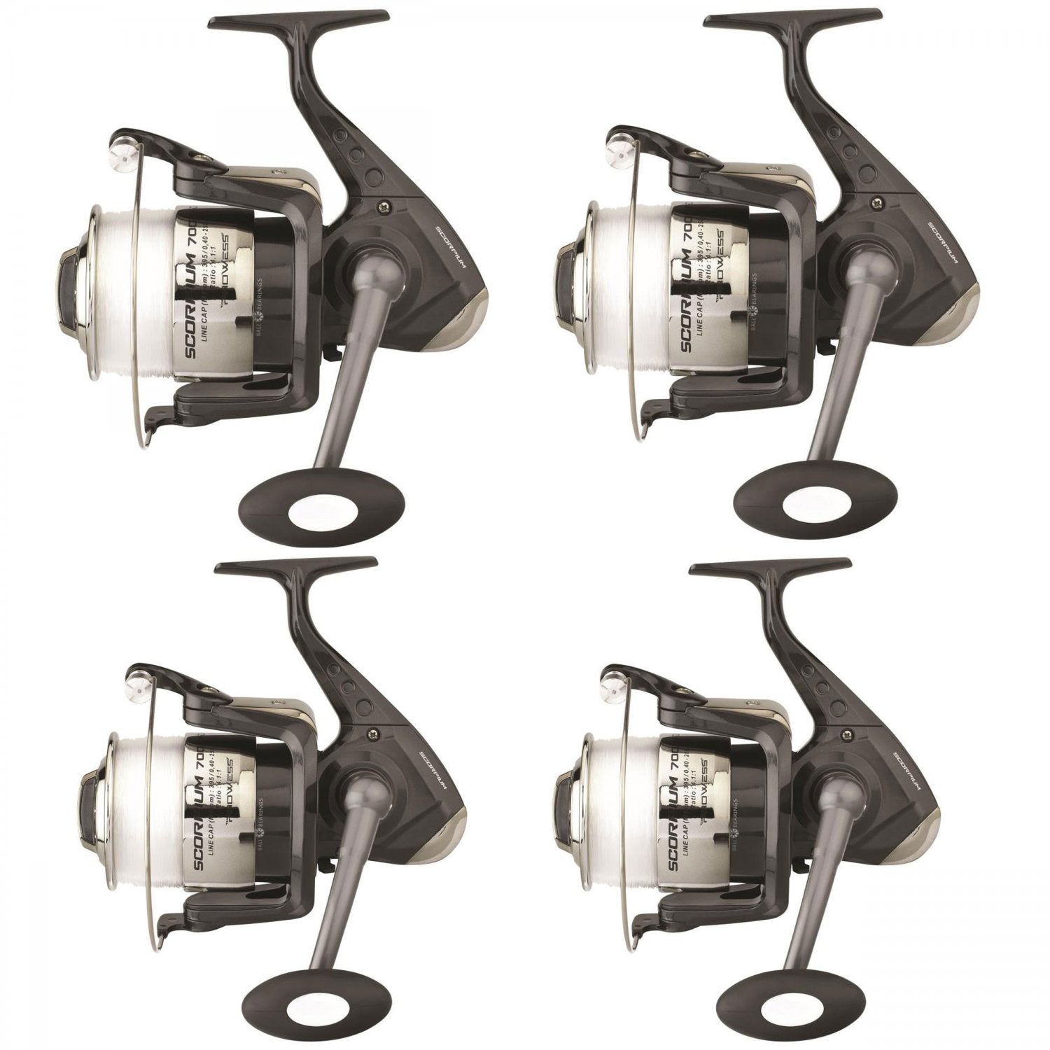 Kit 4 Mulinete Prowess Scorpium 7003 FD