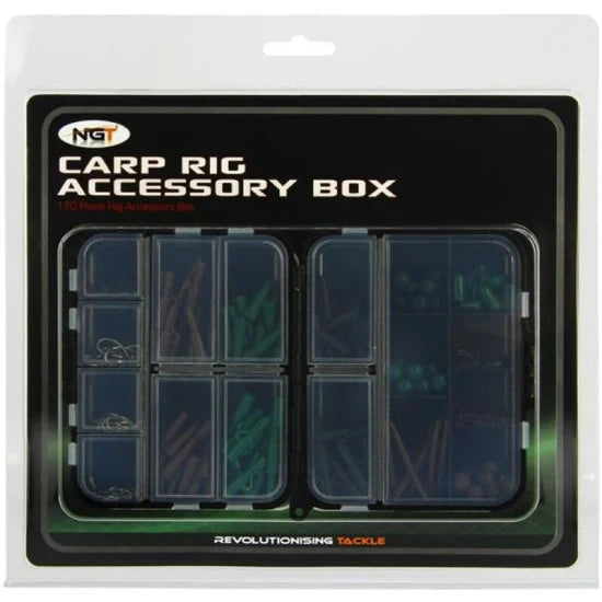 Kit Accesorii Monturi Crap Ngt Carp Kit Box 170 Piese/cutie