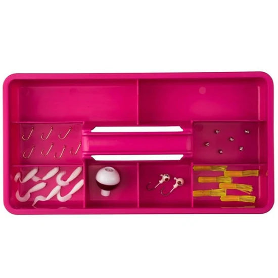 Kit Accesorii Spinning Pentru Copii Shakespeare Cosmic Tackle Box Pink