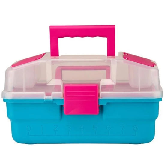 Kit Accesorii Spinning Pentru Copii Shakespeare Cosmic Tackle Box Pink