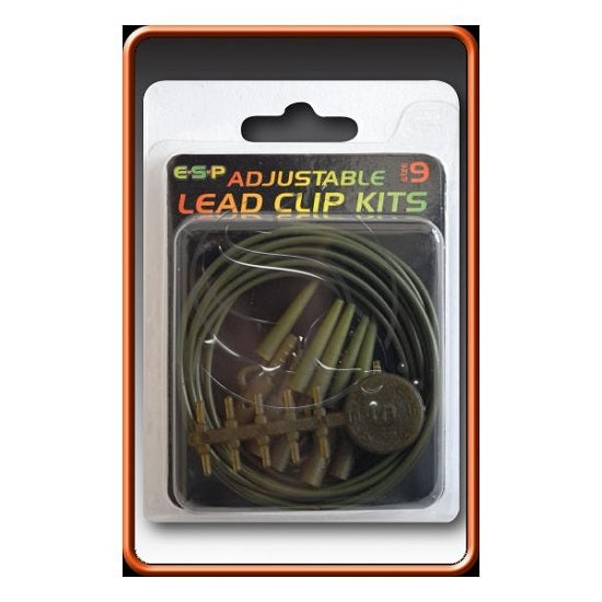 Kit ESP Adjustable Lead Clips Verde
