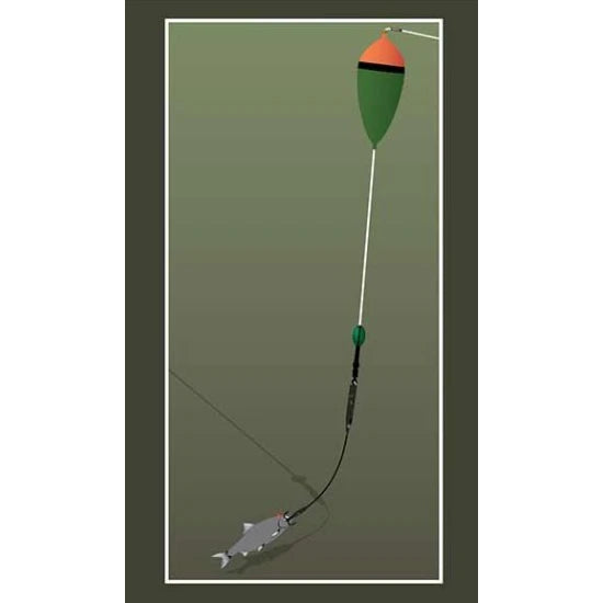 Kit Fox Rage Predator Float Trace, 52cm, 40lb, Size 6 Barbed, 1buc/pac