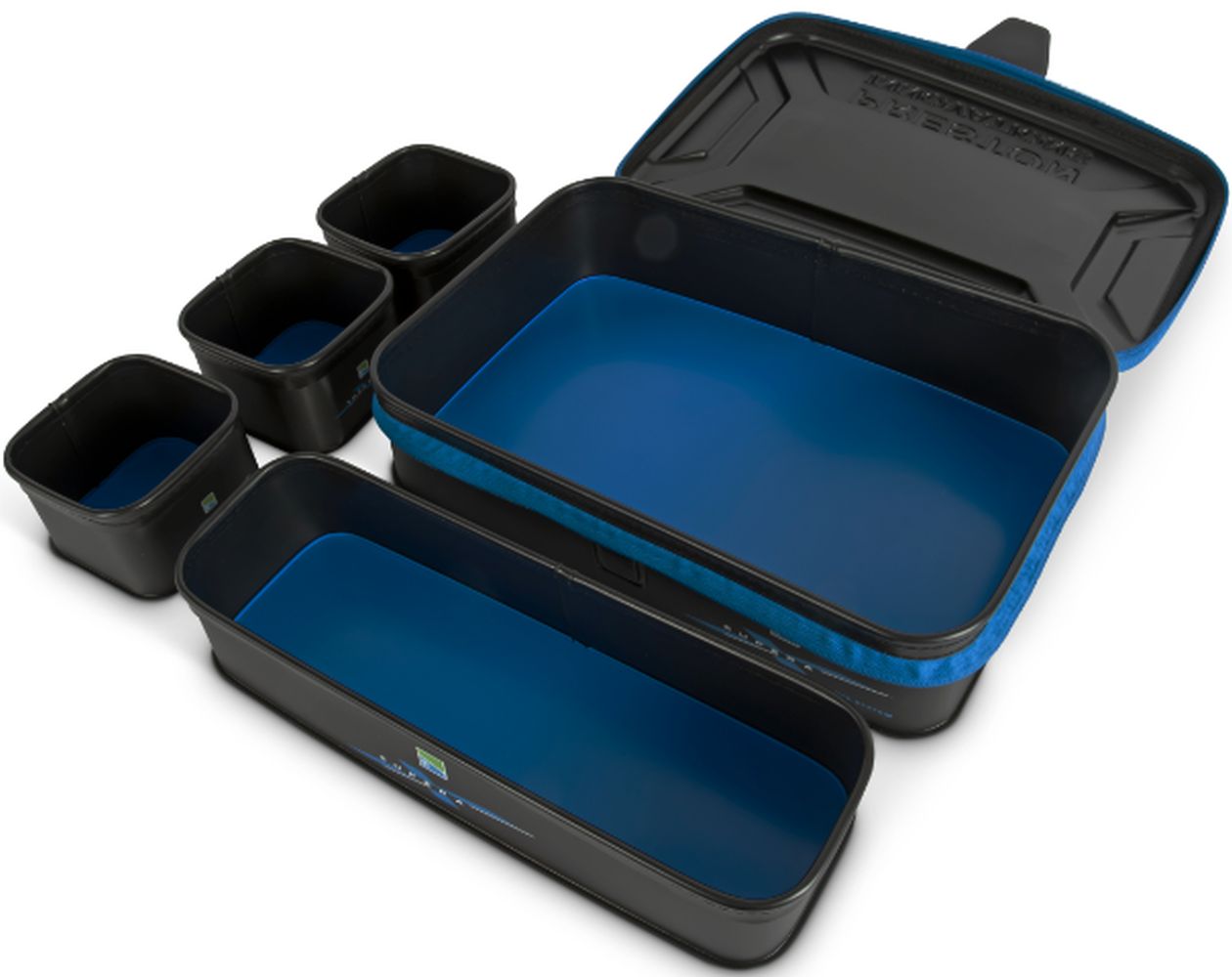 Kit Genti Preston Eva, Black &amp; Blue, 40x25.5x9cm