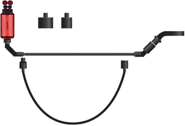Kit Hanger Swinger Sonik Gizmo Swingbob Phat, Rosu