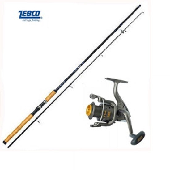 Kit Lanseta Zebco Cool Spin DX S 2.40m 25g PLUS Mulineta Zebco Cool Extra FD 120