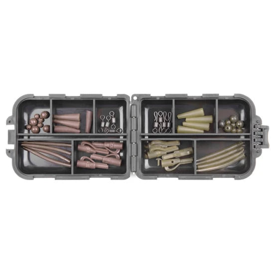 Kit Montura Spro C-tec Terminal Tackle Box, 8 Monturi + Cutie Dubla