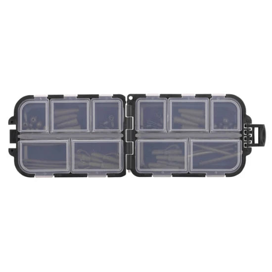 Kit Montura Spro C-tec Terminal Tackle Box, 8 Monturi + Cutie Dubla