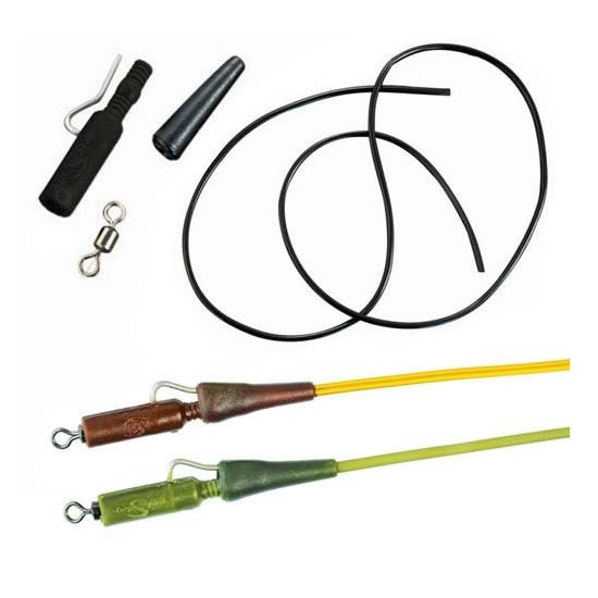 Kit Monturi Plumb Pierdut Carp Spirit Metal Rig Black, 3 buc/plic