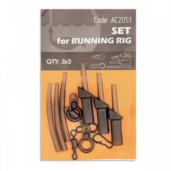 Kit Orange  Pentru Running Rig 3x3buc