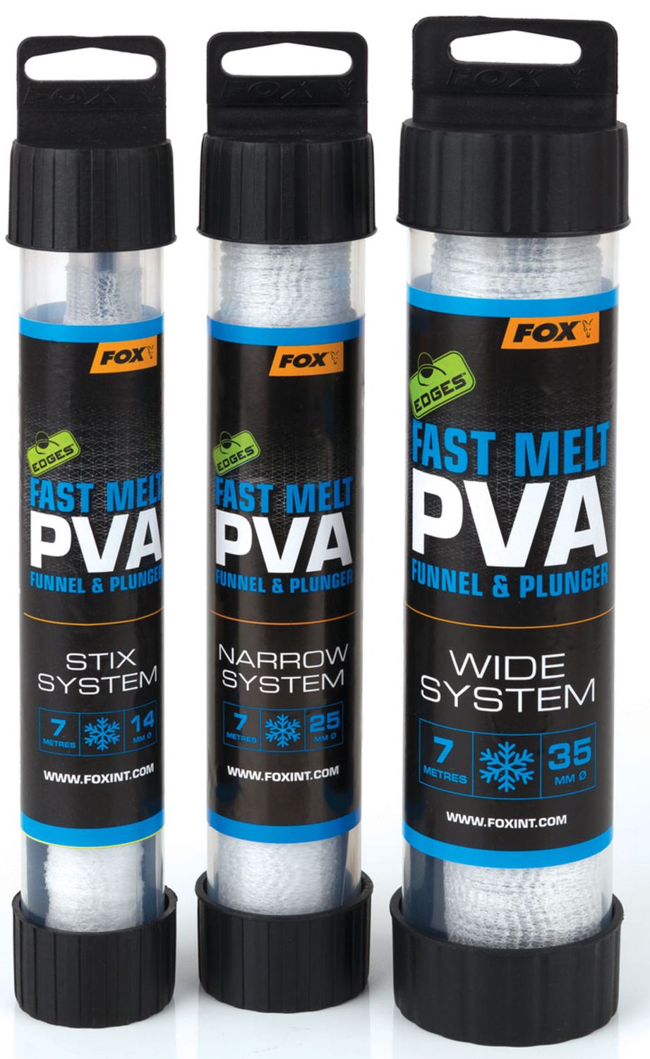 Kit Plasa Solubila Fox Fast Melt Narrow, 7m, 25mm