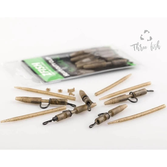 Kit Plumb Pierdut Zfish Heavy Duty Clip Complete Pin Set 60 Mm, 5buc/pac