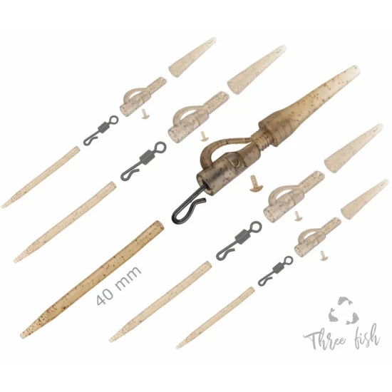 Kit Plumb Pierdut Zfish Lead Clip 3in1 Complete Set, 5buc/pac